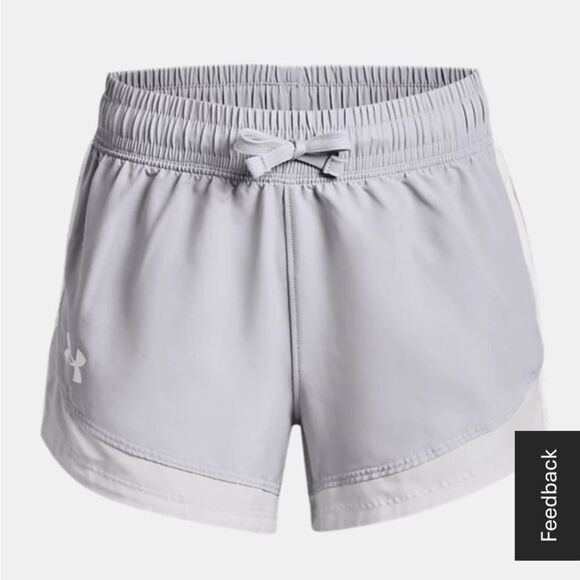Under Armour Girls' UA‎ Sprint Shorts Grey YXL NWT in packaging Unopened - Picture 1 of 4